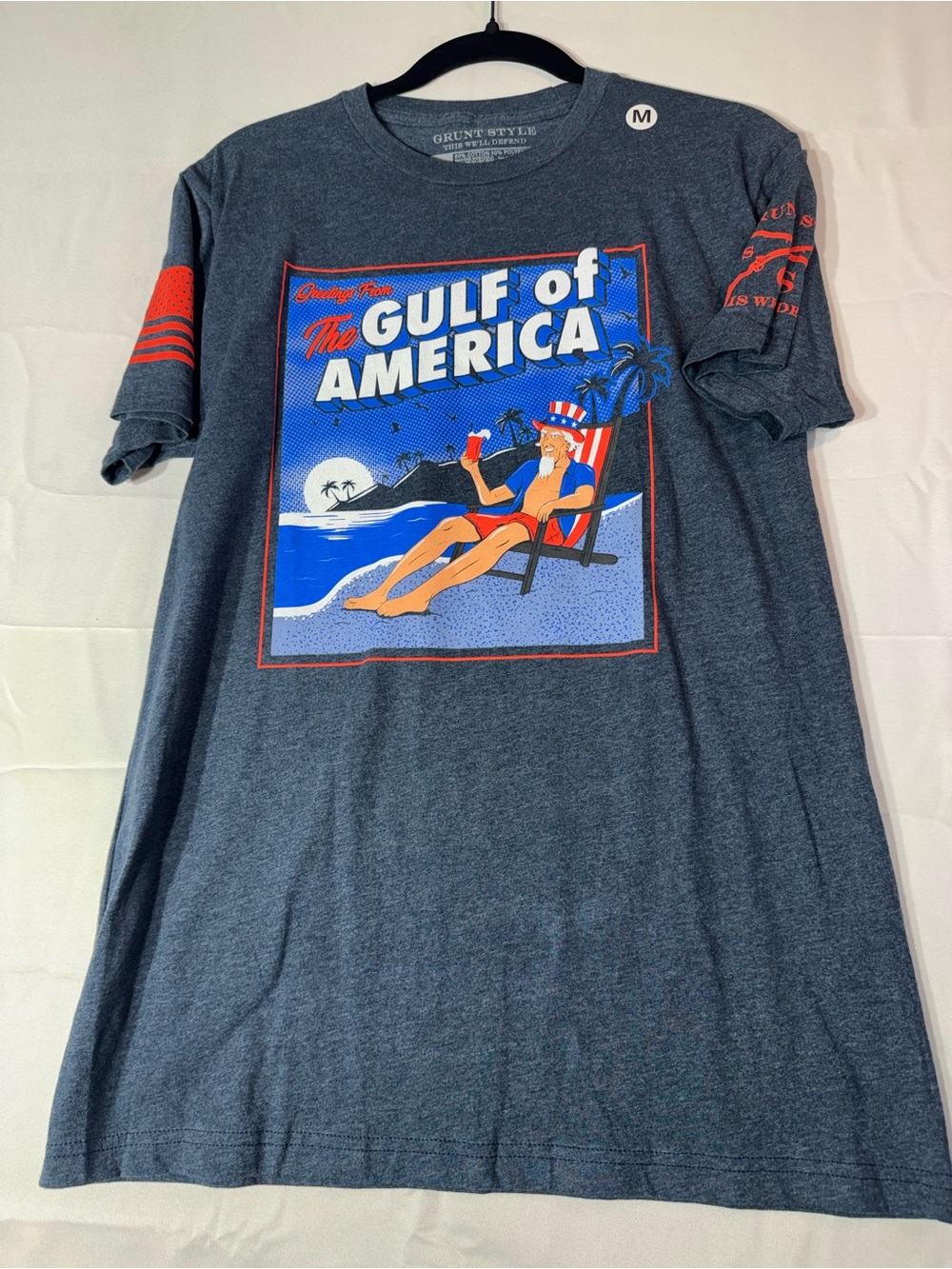New Grunt Style medium Men’s Short Sleeve Tee - The Gulf of America
